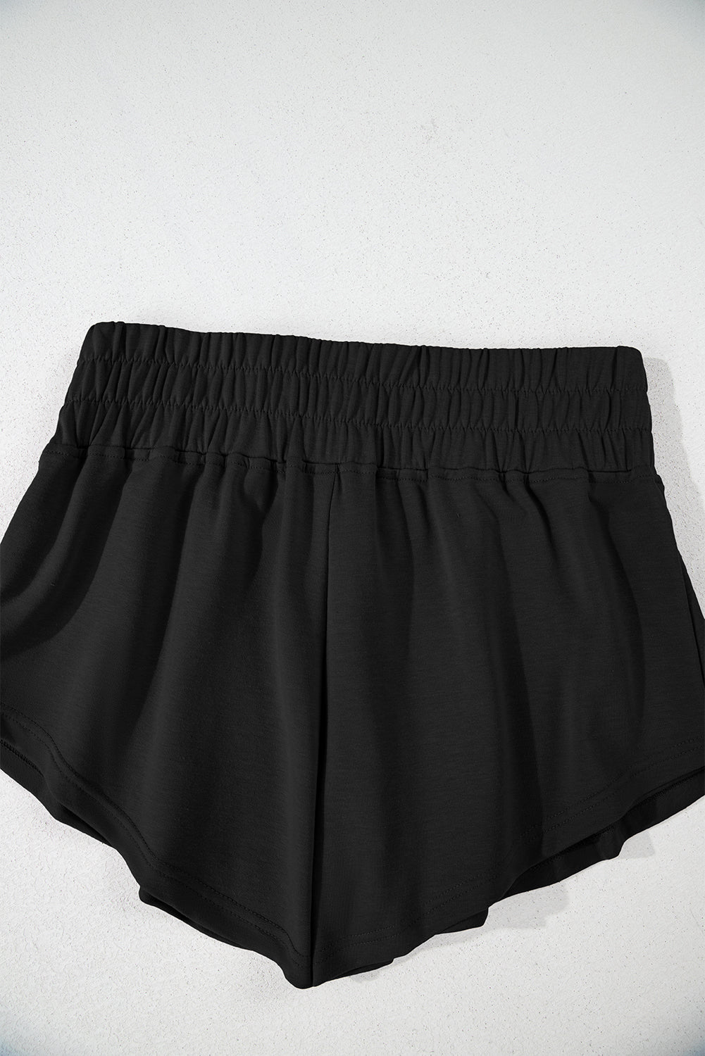 Beige 2pcs Cropped Tee and Ruffle High Waist Skort Set