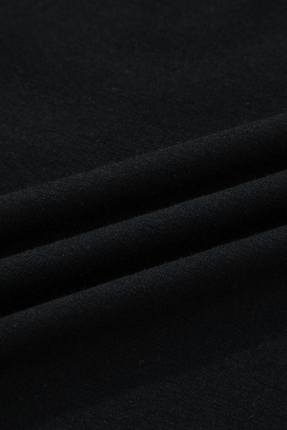 Black Lace Long Sleeve Insert Drop Shoulder Tee