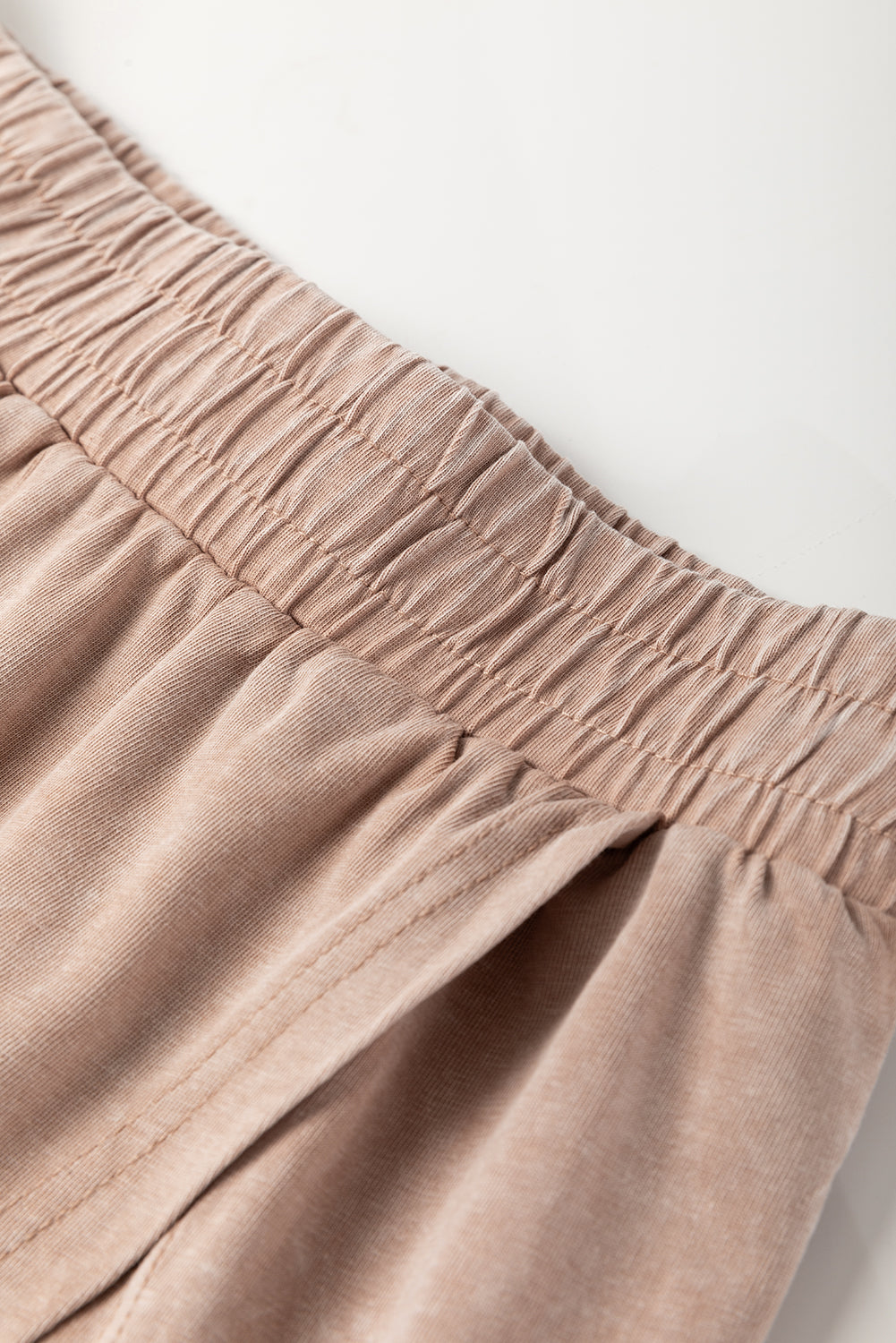 Phalaenopsis 2 Pieces Mineral Wash Cotton Tank Top Lined Split Skirt Set