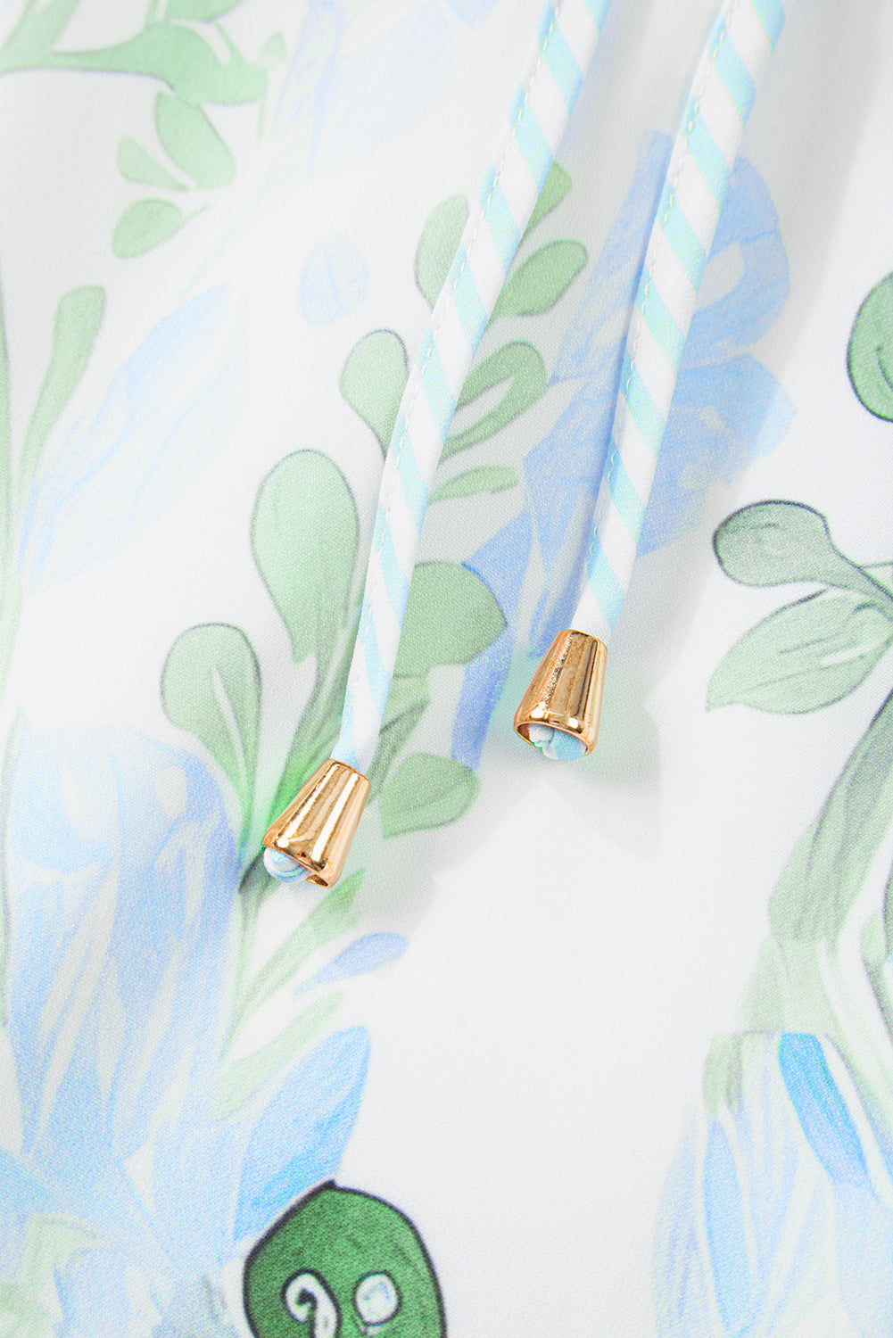 Pink Floral Contrast Edge Layered Short Sleeve Mini Dress