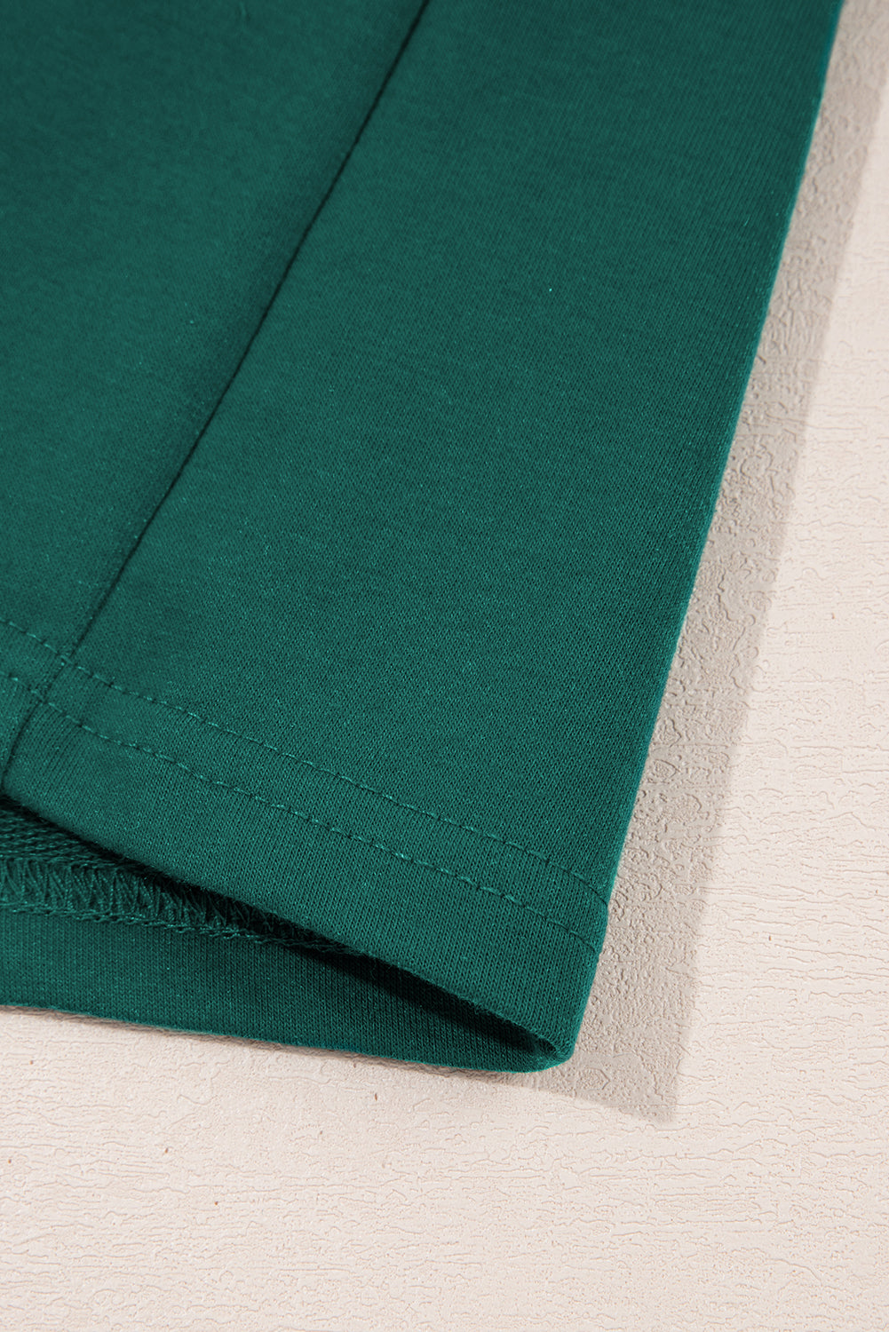 Bonbon Colorblock Edge Drop Shoulder T Shirt and Skort 2Pcs Set