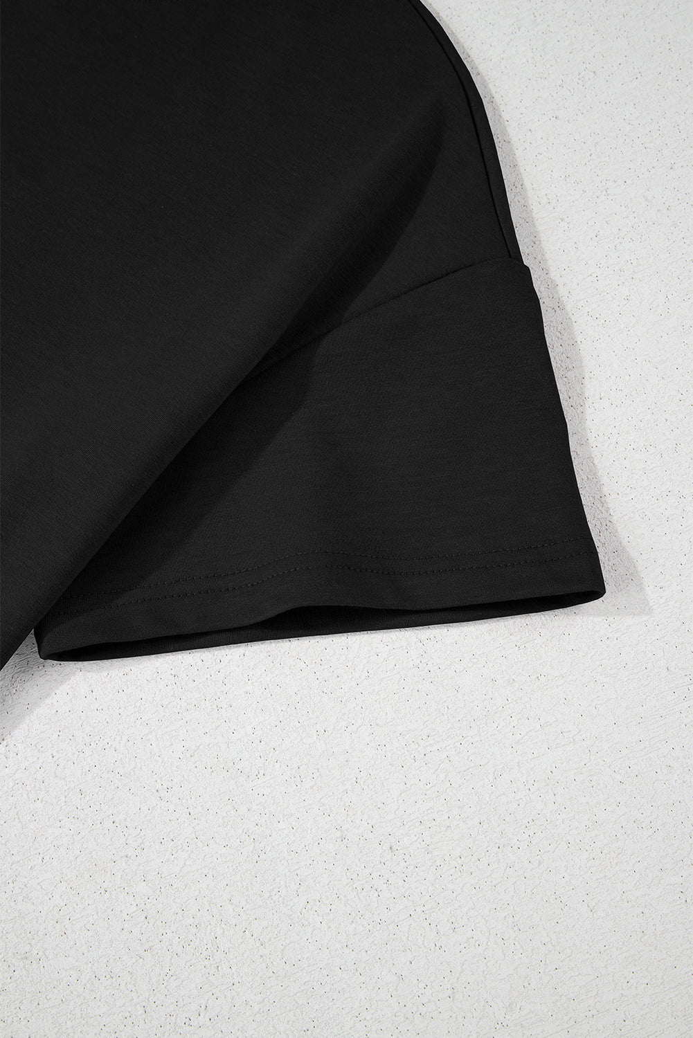 Beige 2pcs Cropped Tee and Ruffle High Waist Skort Set