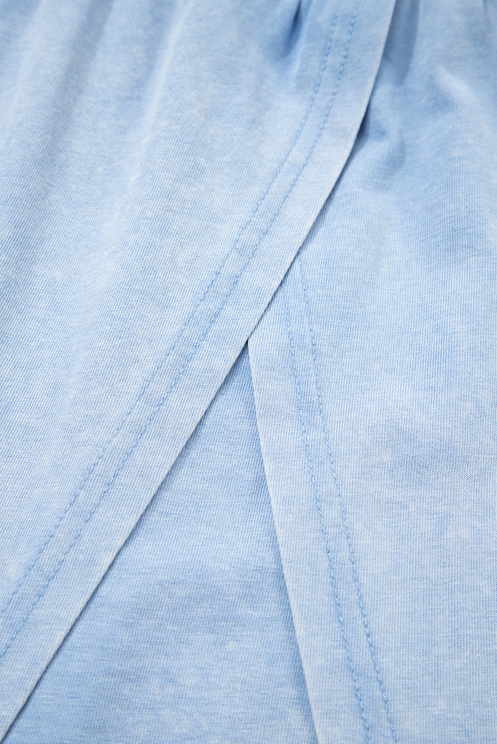 Phalaenopsis 2 Pieces Mineral Wash Cotton Tank Top Lined Split Skirt Set