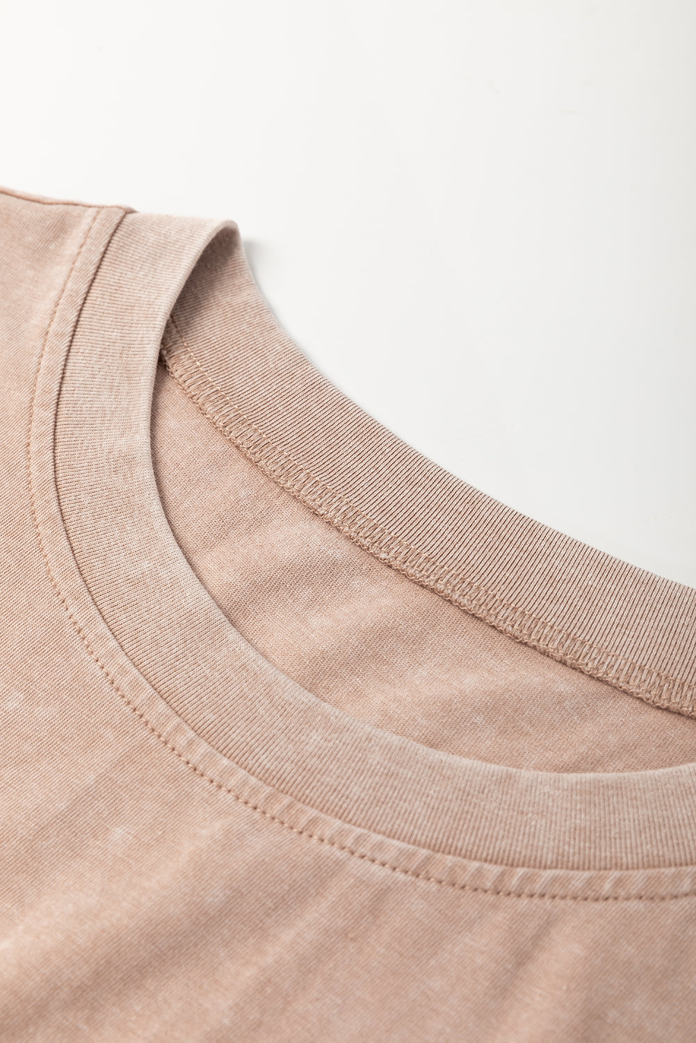 Phalaenopsis 2 Pieces Mineral Wash Cotton Tank Top Lined Split Skirt Set